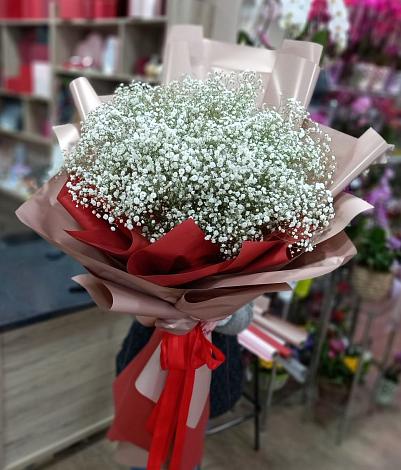 Букет цветов из: Гипсофила в Кабардинской