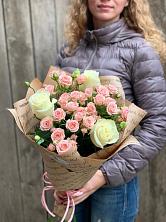 Букет цветов из:  Розы в Кабардинской
