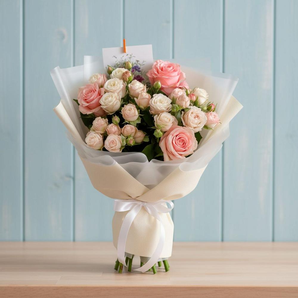 Букет цветов из: Розы в Кабардинской