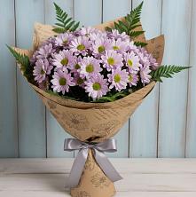 Букет цветов из:  Хризантемы в Кабардинской