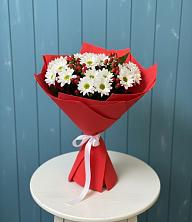 Букет цветов из:  Хризантемы в Кабардинской