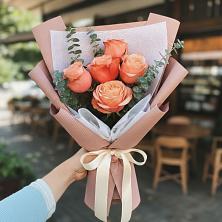 Букет цветов из:  Розы в Кабардинской