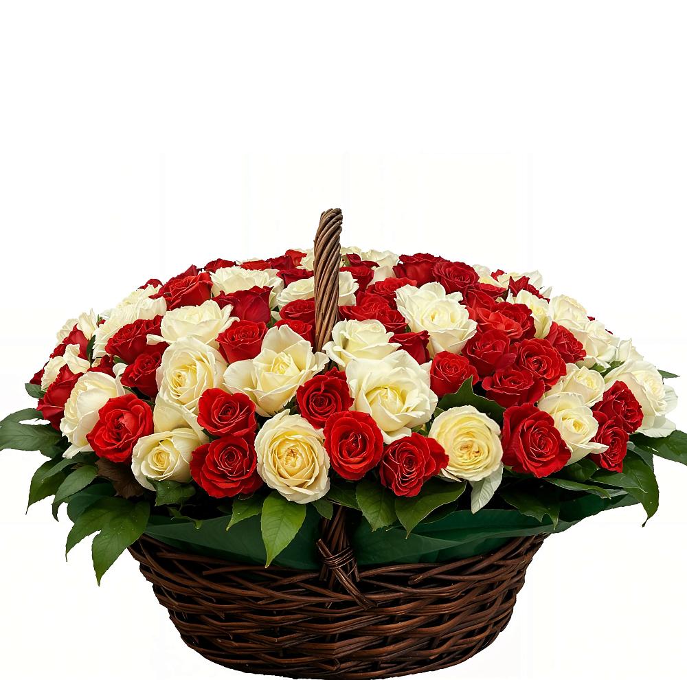 Премиум букет из: Розы в Кабардинской