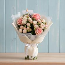Букет цветов из:  Розы #REPLACE_PRED# Кабардинской